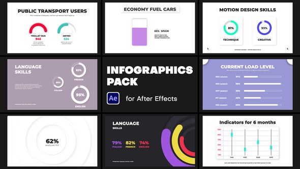Videohive Infographics Pack 45631298 Infographics template preview