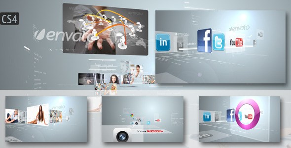 Videohive Multi Logo Intro Openers template preview