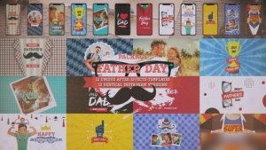 Videohive Father's Day Package Openers template preview