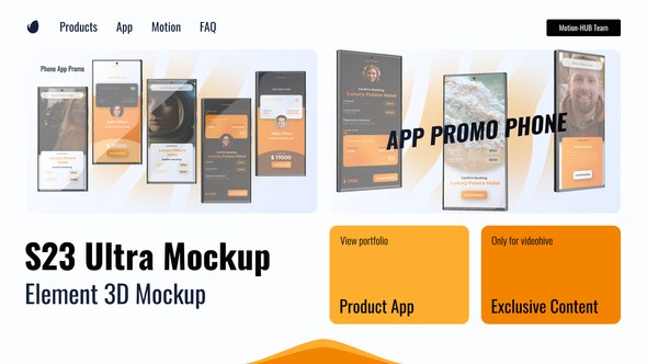 Videohive App Promo 45876670 Product Promo template preview