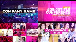 Event Opener Video Displays template preview