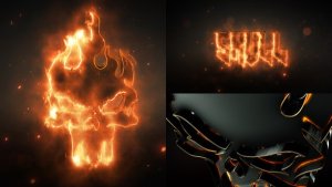 Videohive Epic And Fire Logo Reveal Logo Stings template preview