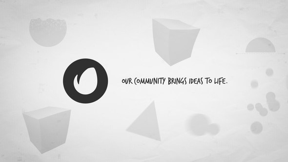 Videohive Shape Reveal Logo Stings template preview