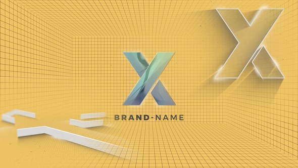 Videohive 3D Light Logo Reveal Logo Stings template preview