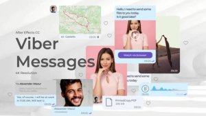 Videohive Text Messages Titles template preview
