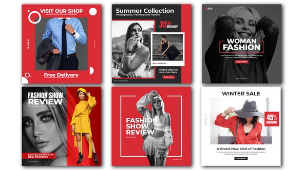 Videohive Fashion Advertising Post Product Promo template preview