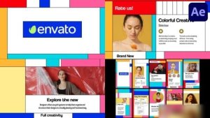 Videohive Colorful Creative Slideshow for After Effects 47263695 Openers template preview