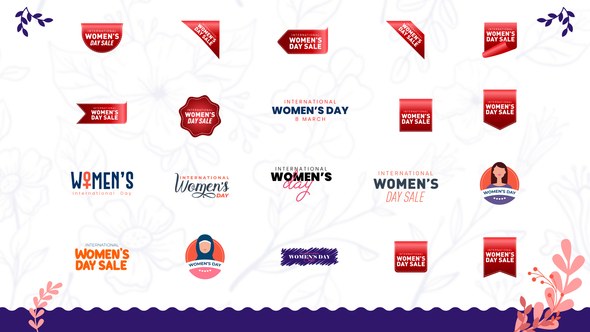 Videohive International Women's Day Titles template preview