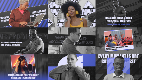Videohive Style Freeze Frame Elements template preview