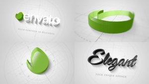 Videohive Technical Elegant Logo 3D Opener Openers template preview