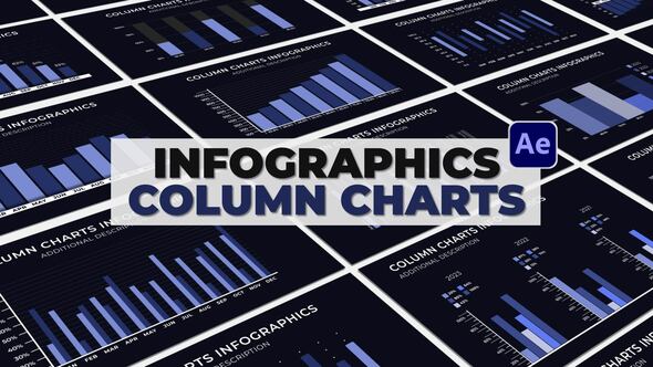 Videohive Infographics Column Charts Infographics template preview