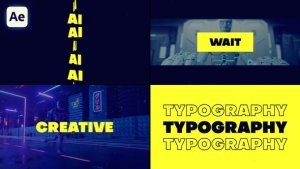 Videohive AI Text Intro | Stomp Openers template preview
