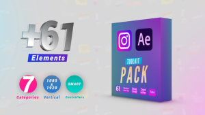 Instagram Toolkit Pack Video Displays template preview