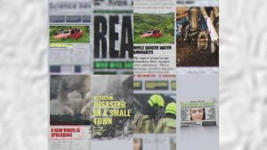 Videohive Vertical Newspaper Stories 58581061 Broadcast-packages template preview
