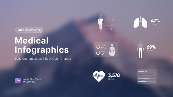 Videohive Medical Infographics 57861193 Infographics template preview