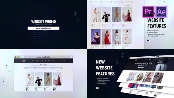 Videohive Atmospheric Website Promo Product Promo template preview