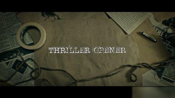 Videohive Thriller Opener 4K Openers template preview