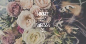Wedding Titles Pack Video Displays template preview