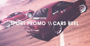 Sport Promo - Cars Reel Video Displays template preview