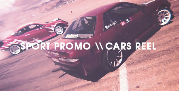 Sport Promo - Cars Reel Video Displays template preview