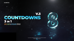 Videohive Countdowns Video Displays template preview