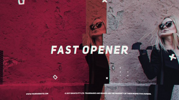 Videohive Fast Opener 21527902 Openers template preview