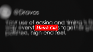 Videohive Text Match Cut Opener Titles template preview