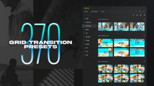 Videohive Grid Transitions 48865491 Elements template preview