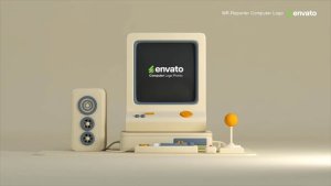 Videohive Comupter Logo Logo Stings template preview