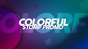 Videohive Colorful Stomp Promo Openers template preview