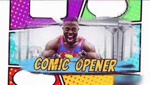 Videohive Comic Book Intro Openers template preview