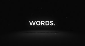 Words - Media Opener Video Displays template preview