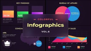 Videohive Colorful Infographics Vol.6 - After-Effects Template Infographics template preview