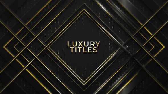 Videohive Luxury Premium Titles Titles template preview