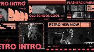 Videohive Retro 90s Video Displays template preview