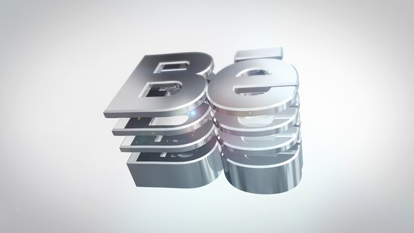 Videohive 3D Simple Reflective Logo Logo Stings template preview