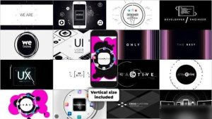 Videohive Mobile App Service Opener Openers template preview