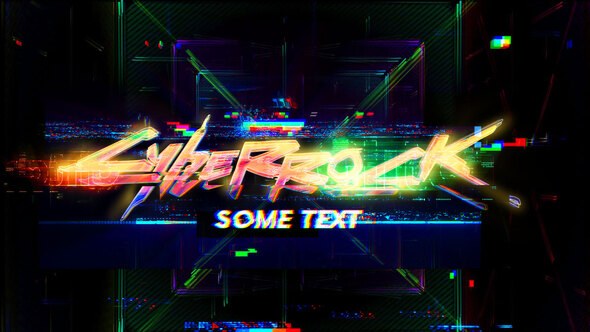 Videohive Glitch Logo 27299024 Logo Stings template preview