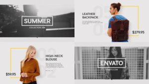 Fashion Market Video Displays template preview