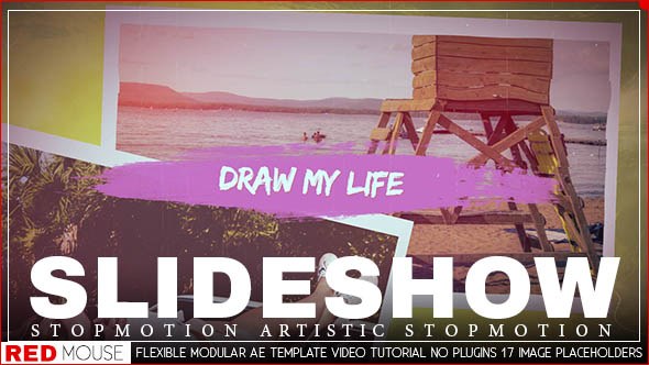 Videohive Stop Motion Slideshow Openers template preview