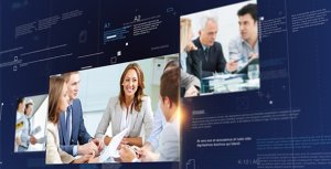 Videohive IT Slideshow Video Displays template preview
