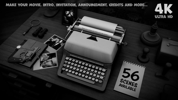 Videohive Film Noir - Movie Mockup Volume 3 Video Displays template preview
