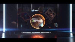 Videohive Space Logo 46272151 Logo Stings template preview