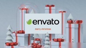 Videohive Gifts Christmas Logo Logo Stings template preview
