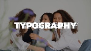Typography Titles | MOGRT Premiere Pro template preview