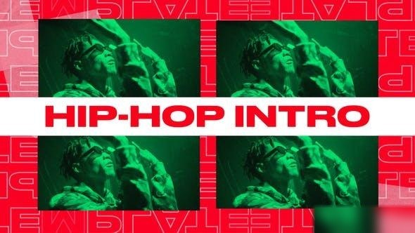 Videohive Hip-Hop Typography Intro Openers template preview