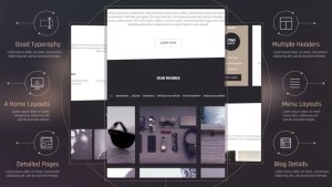 Videohive Elegant Website Presentation 29806233 Product Promo template preview