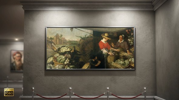 Videohive Art Museum Photo Gallery 02 Video Displays template preview