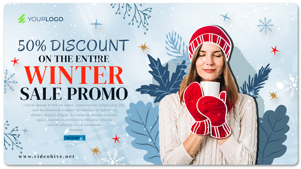Videohive Winter Sale Promo 55159731 Product Promo template preview