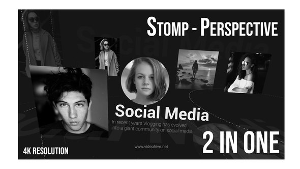 Videohive stomp - perspective Openers template preview